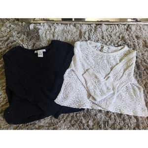 🤍3 For $25 🤍Two American Rag Cropped Sweaters